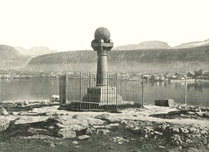 العمود الميريديان ، هامرفست ، النرويج ، 1895. بواسطة غير معروف