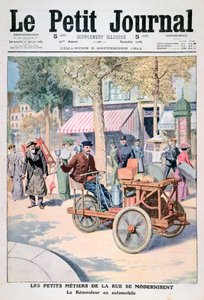 تحديث تجار الشوارع: سيارة سكين المطاحن ، 1911 بواسطة غير معروف