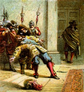 مقتل باكنغهام ، 1628 ، c1850 بواسطة غير معروف