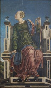 The Muse Urania ، حوالي 1457. بواسطة غير معروف