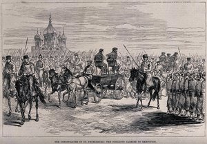 حمل العدميون إلى الإعدام في سانت بطرسبرغ ، كاليفورنيا 1881 بواسطة غير معروف