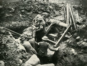 الهجوم على جبهة كامبراي: حادثة غريبة من المعركة ، 1919. بواسطة غير معروف