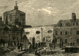 كنيسة سانت جيمس القديمة ، Clerkenwell ، c1872. بواسطة غير معروف