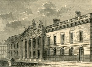 مكتب الهند القديم ، شارع ليدنهال عام 1803 ، c1872. بواسطة غير معروف