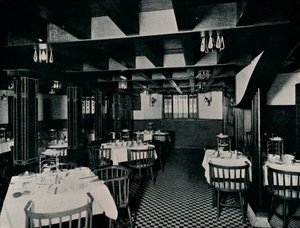 The Old Kitchen at Miss Cranstons Tea House، Argyle Street، Glasgow، c1906 بواسطة غير معروف