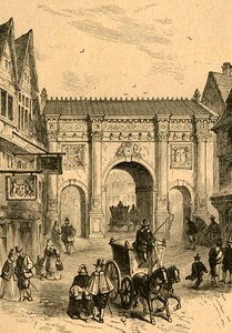 بار المعبد الخشبي القديم ، 1897. بواسطة غير معروف
