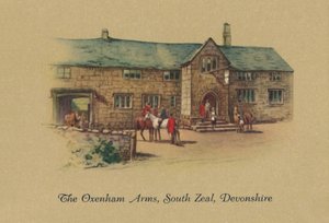 The Oxenham Arms، South Zeal ، ديفونشاير ، 1939 بواسطة غير معروف