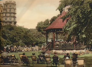 The Parade Gardens، Bath، Somerset، c1925 بواسطة غير معروف