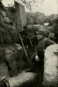المنظار في الخنادق 1919. بواسطة غير معروف