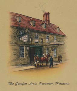 The Pomfret Arms ، Towcester ، Northants ، 1939 بواسطة غير معروف