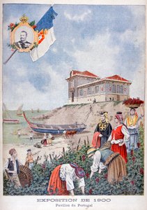 الجناح البرتغالي في المعرض العالمي لعام 1900 ، باريس ، 1900 بواسطة غير معروف