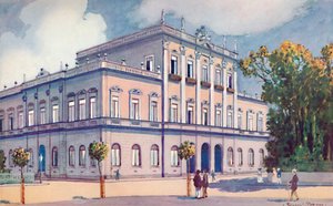 محافظة المقاطعة الاتحادية. الزاوية الشمالية الشرقية من Praca da Republica ، 1914 بواسطة غير معروف