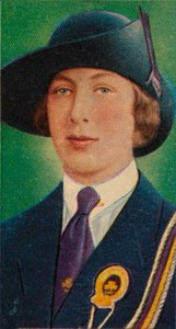 الأميرة الملكية ، رئيسة جمعية المرشدات ، 1935 بواسطة غير معروف