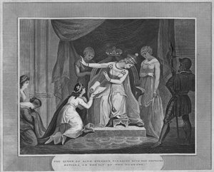ملكة الملك ستيفن ، تتوسل مع الإمبراطورة ماتيلدا ، نيابة عن زوجها ، 1838 بواسطة غير معروف