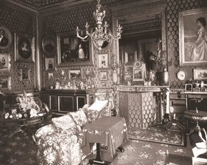 غرفة الجلوس كوينز ، قلعة وندسور ، بيركشاير ، 1894. بواسطة غير معروف