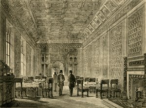 غرفة المرطبات لمجلس اللوردات ، 1881. بواسطة غير معروف