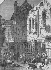 The Rookery of St Giles ، لندن ، 1850 1878 بواسطة غير معروف