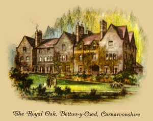 The Royal Oak ، Bettws-y-Coed ، كارنافونشاير ، 1936. بواسطة غير معروف