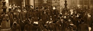 The Run on the Birkbeck Bank، 1910، 1933. بواسطة غير معروف