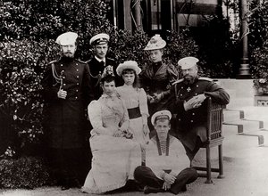 الأسرة الإمبراطورية الروسية ، c1892-c1894 بواسطة غير معروف