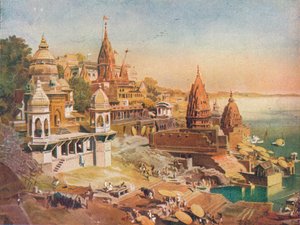 مدينة الهندوس المقدسة: Benares on the Ganges ، 1908 بواسطة غير معروف