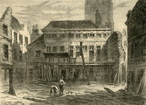 The Saracens Head ، سنو هيل ، c1872. بواسطة غير معروف