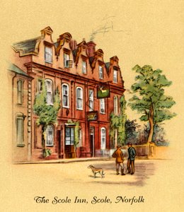 The Scole Inn ، سكول ، نورفولك ، 1939. بواسطة غير معروف