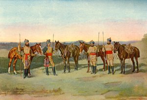 لانسر البنغال الثانية ، 1901. بواسطة غير معروف