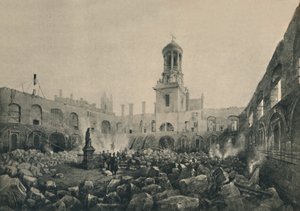 التبادل الملكي الثاني بعد الحريق في عام 1838 ، 1928 بواسطة غير معروف