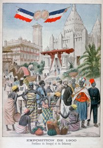 جناح Sengalise في المعرض العالمي لعام 1900 ، باريس ، 1900 بواسطة غير معروف
