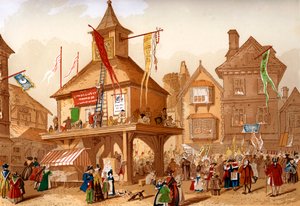 اليوبيل شكسبير في ستراتفورد أبون أفون ، c1850 بواسطة غير معروف