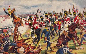 The Sherwood Foresters. تقدم غابات شيروود في سالامانكا ، 1812 ، 1939. بواسطة غير معروف