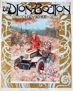 التزلج ، صورة من مجلة Le De Dion-Bouton ، 1909 بواسطة غير معروف