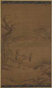الحطاب الدؤوب Zhu Maichen ، القرن السادس عشر. بواسطة غير معروف