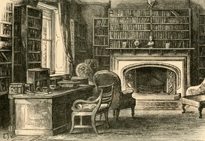 الدراسة في هاوردن ، 1898. بواسطة غير معروف