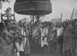 وملك ملك أكيم على كرسي الدولة ، 1902 بواسطة غير معروف