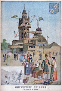 الجناح السويدي في المعرض العالمي لعام 1900 ، باريس ، 1900 بواسطة غير معروف