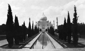 تاج محل ، أغرا ، الهند ، 1916-1917 بواسطة غير معروف
