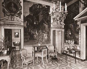 The Tapestry Room ، تشيسويك هاوس ، لندن ، 1894. بواسطة غير معروف