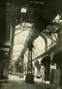اكتمال التلسكوب ، 1900. بواسطة غير معروف