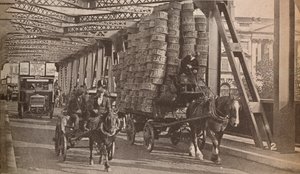 الجسر المؤقت ، c1925 ، 1935 بواسطة غير معروف
