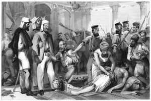 مراسل التايمز ينظر إلى إقالة القيصر باغ ، 1858 ، c1860 بواسطة غير معروف