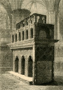 قبر إدوارد المعترف ، 1881. بواسطة غير معروف