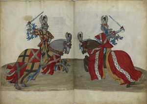 كتاب البطولة رينيه دانجو ، 1447 م بواسطة غير معروف