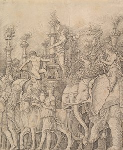 انتصار قيصر: الفيلة ، كاليفورنيا. 1484-92. بواسطة غير معروف
