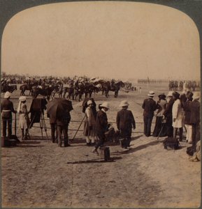 The Viceroy Lord Curzon and Lord Kitchener in the Great Durbar Review ، دلهي ، الهند ، 1903 بواسطة غير معروف
