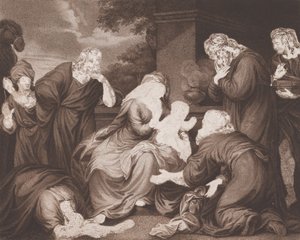 عرض الرجال الحكماء ، 1788. بواسطة غير معروف