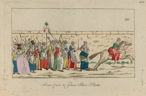 مسيرة المرأة في فرساي ، 5 أكتوبر 1789 ، 1789. بواسطة غير معروف