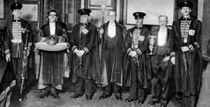 الحفل السنوي لانتخاب سيد جديد لشركة Saddlers ، لندن ، 1926-1927 بواسطة غير معروف