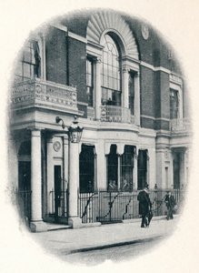 نافذة الخليج ، Boodles Club ، London ، c1900 1901 بواسطة غير معروف